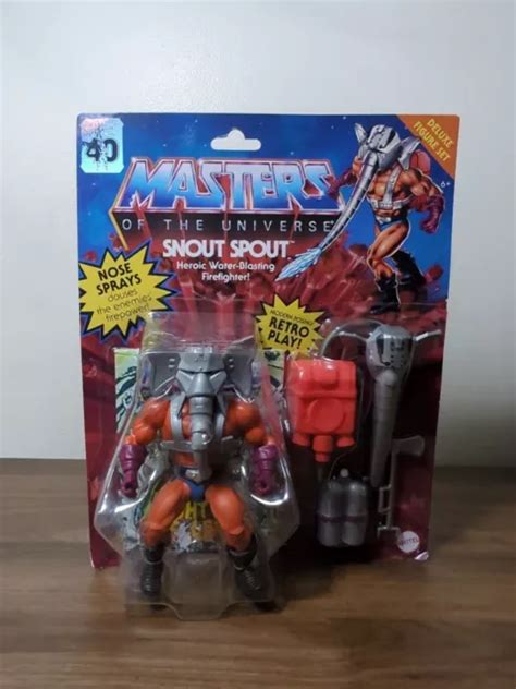 He Man Masters Of The Universe Snout Spout Mattel Th Anniversary