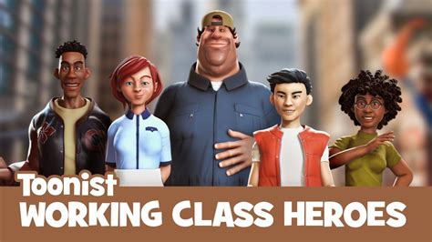 [Character Creator] Toonist Working Class Heroes 2025 - Free Daz 3D Models