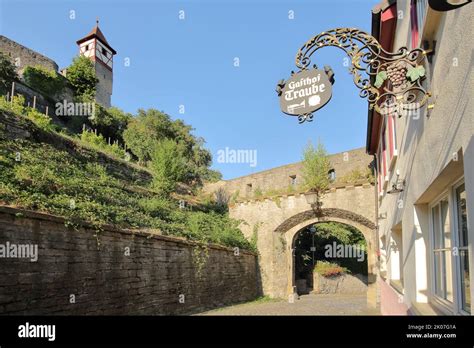 Lower Gate And Nuremberg Tower As Parts Of The Historic Town