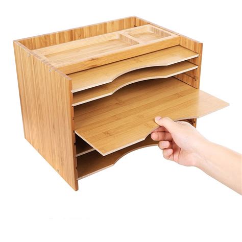 Latitude Run Wood File Organizer Wayfair Canada