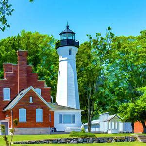 Port Sanilac Light House Photograph By Leeann Mclanegoetz