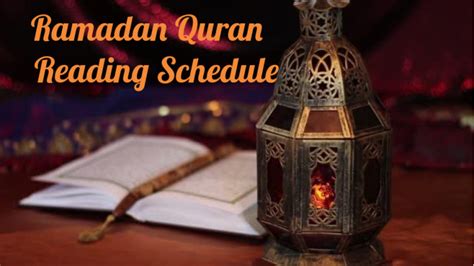 How To Finish Quran In Ramadan Ramadan Quran Schedule Mishkah Academy