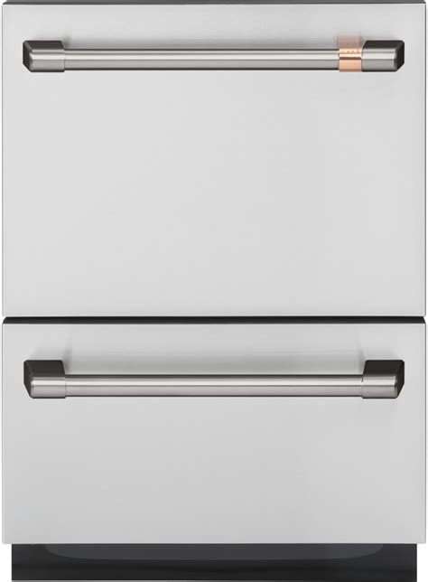 Cafe Cdd420p2ts1 24 Inch Fully Integrated Double Drawer Dishwasher With