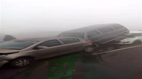 Heavy Fog Live Accident Due To Fog On NH 1 Car Accident On NH 44