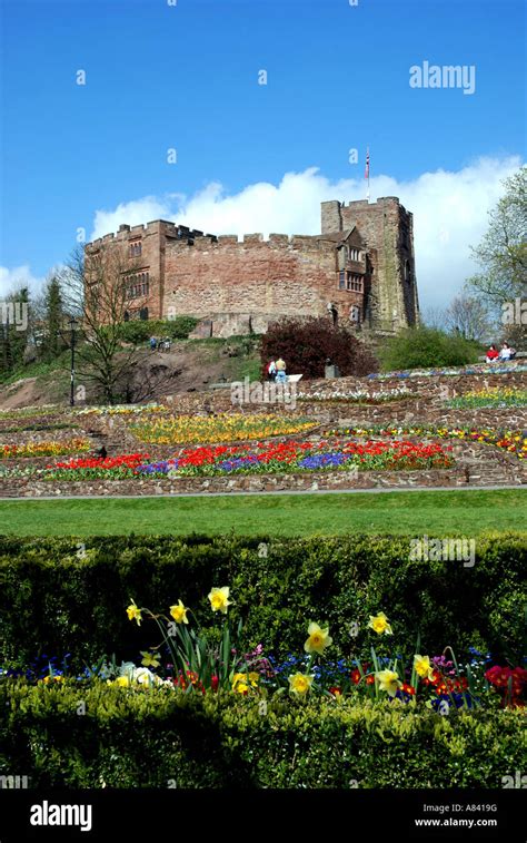 Tamworth Castle and Castle Grounds, Tamworth, Staffordshire, England ...