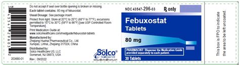 Dailymed Febuxostat Tablet