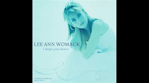 Lee Ann Womack I Hope You Dance [pop Version] [cd Single] [hq