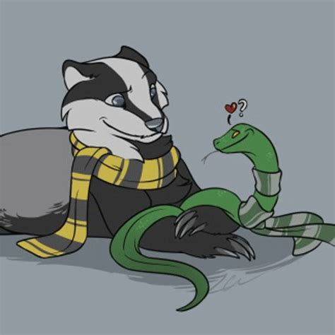 Relationships Between Hufflepuffs And Slytherins Harry Potter Amino