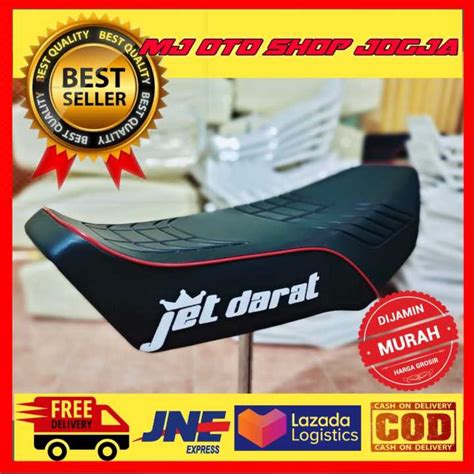 JOK PRAHU JET DARAT RX KING MOTIF PRESS PRIMA LIS MERAH MURAH Lazada