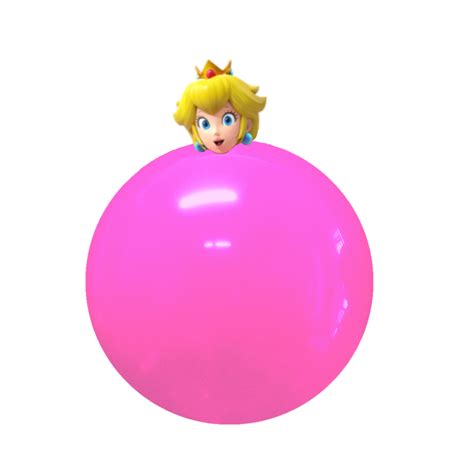 Princess Peach in a balloon by haleyjadefriedman on DeviantArt