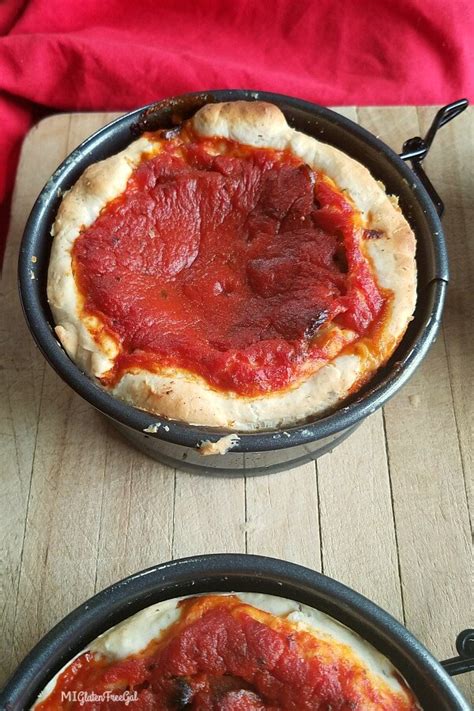 Personal Gluten Free Deep Dish Pizza Mi Gluten Free Gal