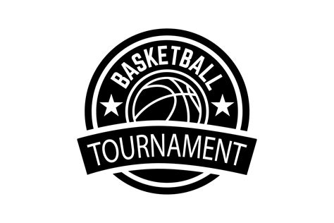 Black And White Logo Basketball 31 Graphic By Bhagawantastudio