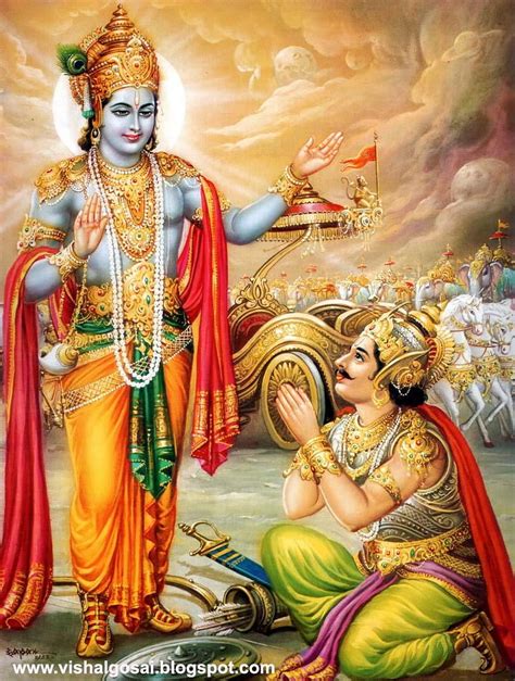 Mahabharat Lord Krishna And Arjuna Hd Phone Wallpaper Pxfuel