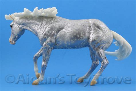 Breyer Avalanche 712179 Silver Filigree Working Cow Horse Aidans