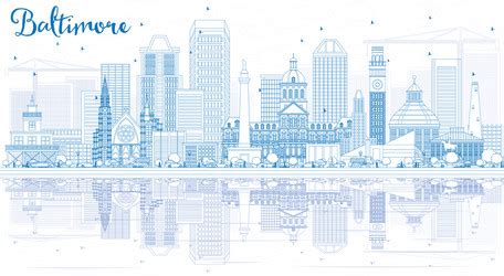 Baltimore Skyline Vector Images (over 180)