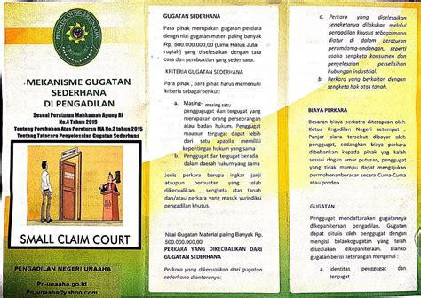 Gugatan Sederhana Pengadilan Negeri Unaaha