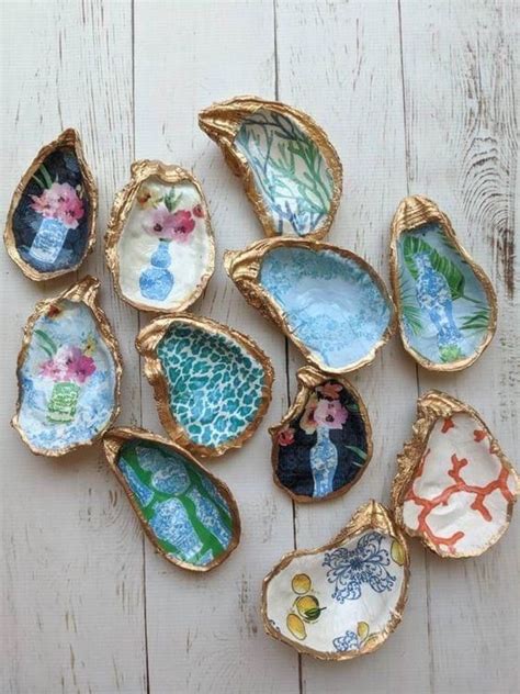 Pin By Alex Pelan On Crafts Oyster Shell Crafts Shell Crafts Diy