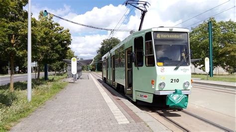 mitfahrt in der 4 von Europa Universität bis Markendorf Ort in KT4DM