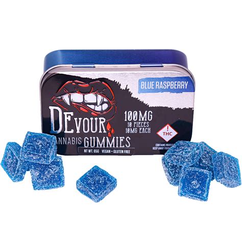 Buy Devour Edibles Blue Raspberry Devouredible