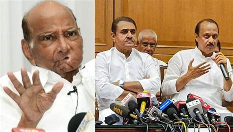 Ncp Vs Ncp Intensifies Sharad Pawar Nephew Ajit Call Meetings Of Loyal Mlas India News Zee