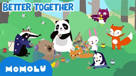 Momolu Better Together 🐼💜 Momolu And Friends Compilation 15