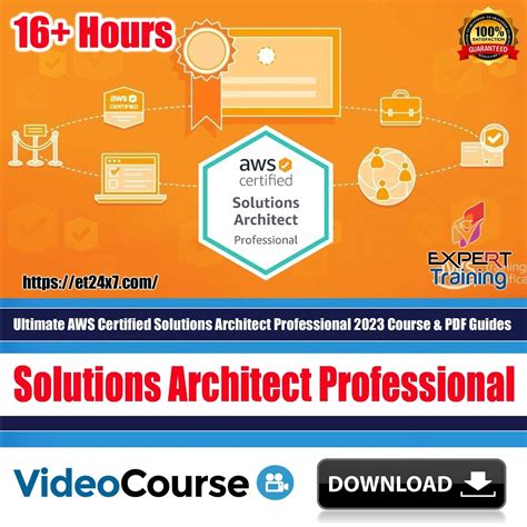 Ultimate Aws Certified Solutions Architect Professional 2023 Course And Pdf Guides Expert Training