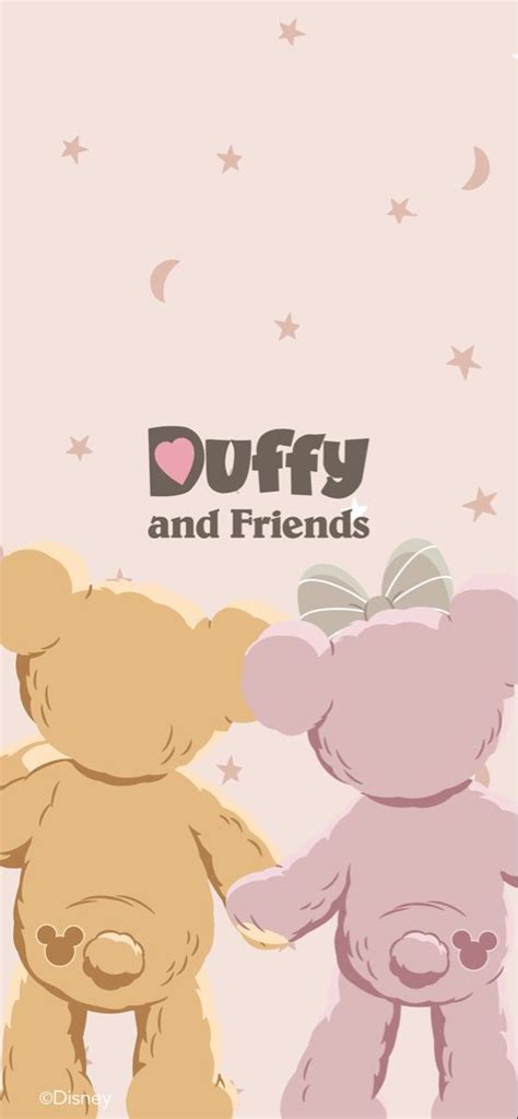 Pin By Msym On ダッフィー 壁紙 Duffy The Disney Bear Disney Phone