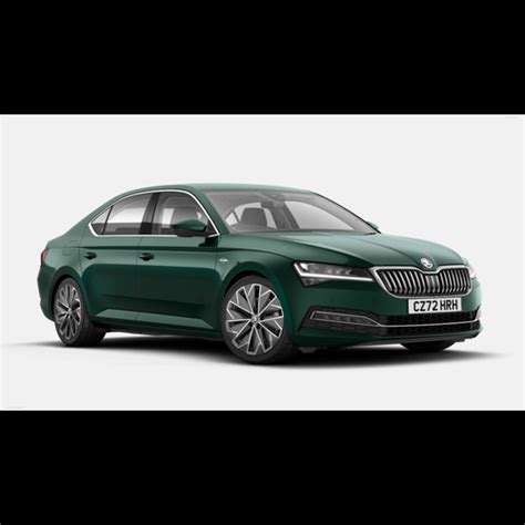 Skoda Superb Royal Green Stunning Hd Photos Videos Specs