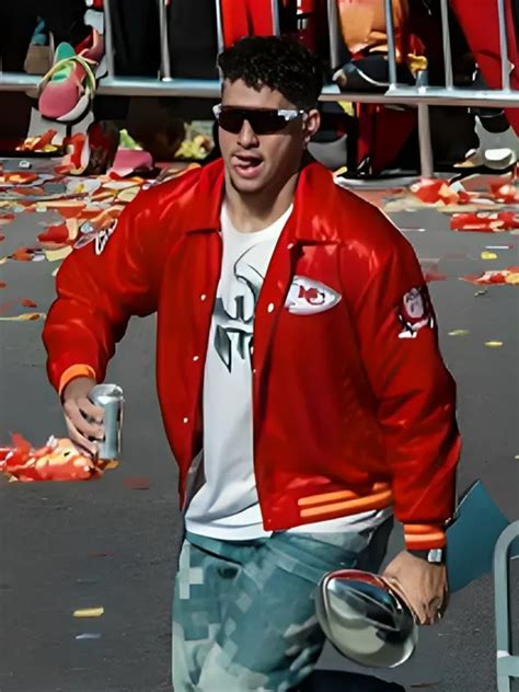 Patrick Mahomes Super Bowl LVIII Victory Parade Jacket