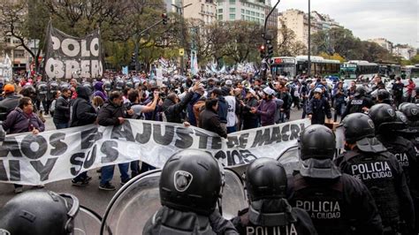 Manifesta Es Na Argentina Primeiro Protesto Contra Milei Tem