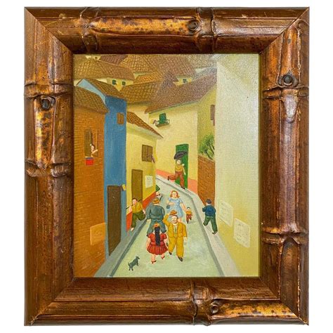 Impressionist City Scene Painting in the Manner of Fernando Botero For ...