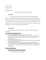 CHEM 7 Hydrolysis Of Salts 1 Docx Jose H Duenas CHEM 1112 S51 Dr