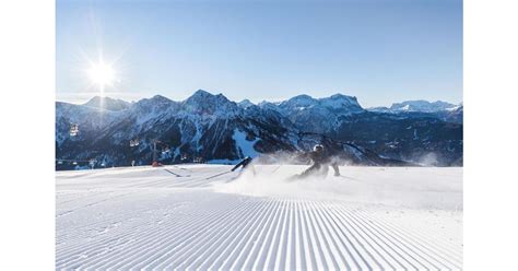 Ski Pustertal Express Caravan Park Sexten In The Dolomites