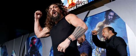 Aquaman Star Jason Momoa Performs Epic Haka Dance To Celebrate Films