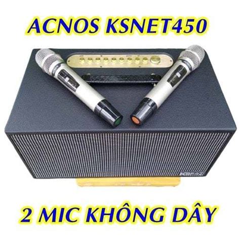 Loa Karaoke ACNOS KBEATBOX KSNET 450 Hàng chính hãng bảo hành 12