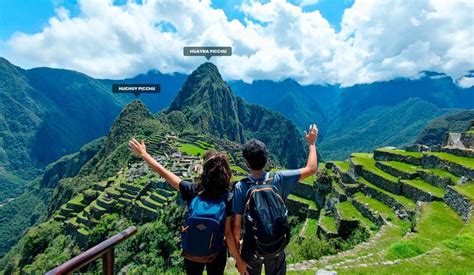 Huchuy Picchu Mountain At Machu Picchu View Point To Machu