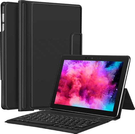 Chesona Surface Go Case With Keyboard Ultra Thin Stand Pu