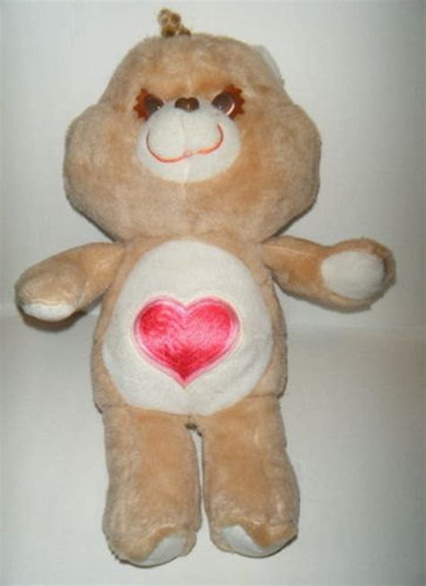 Care Bears Vintage Tender Heart Bear Plush Kenner