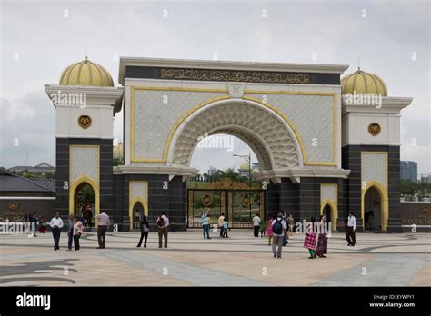 Gateway Of Royal Palace Istana Negara Kuala Lumpur Malaysia