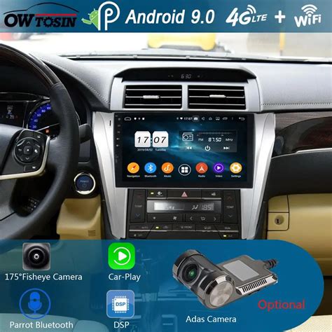 10 1 ips 8 núcleo 4g 64g android 9 0 multimídia do carro para toyota