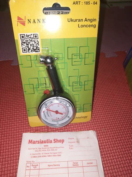 Jual Tire Pressure Gauge Nankai Alat Ukur Ban Tekanan Tester Pengukur