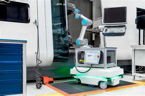 Tend O Machine Tending With Mobile Robots Fraunhofer Ipk