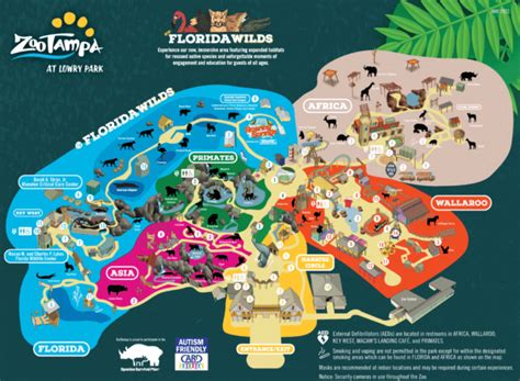 Tampa's Lowry Park Zoo Map and Brochure (2020 - 2024 ...