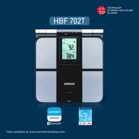 Buy Omron Hbf T Bluetooth Body Composition Monitor Online At Best Price