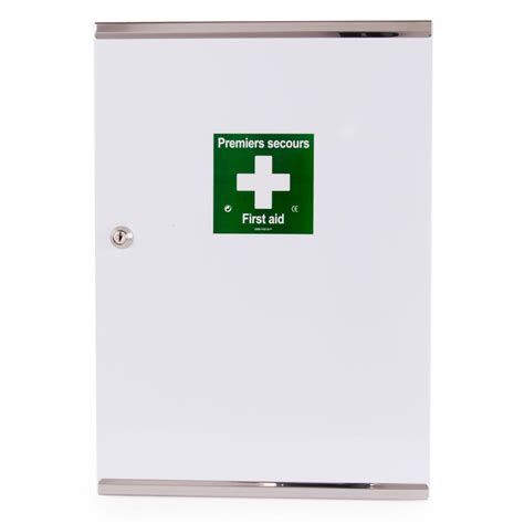 Armoire Pharmacie Vide Porte Double En M Tal Laqu E Blanche Pas