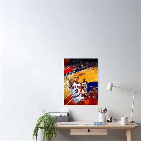 "John Starks Dunk" Poster by redhairprts | Redbubble