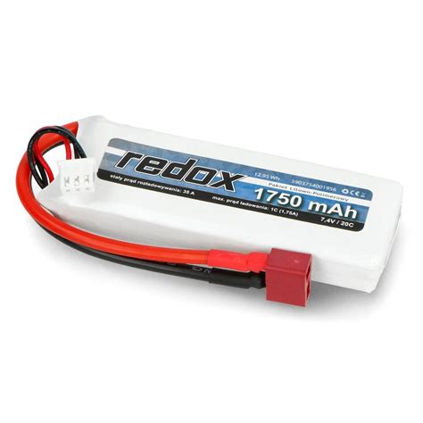 Li Pol Redox 1750mAh 20C 2S 7 4V Botland Robotic Shop