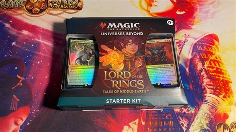 Mtg Lord Of The Rings Starter Kit Youtube