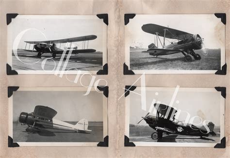 Vintage Airplane Photos - Etsy