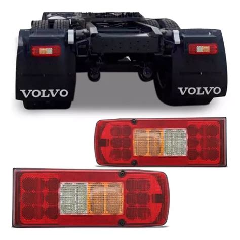 Lanterna Traseira Led Volvo Fh Fm Nh Vm A Parcelamento Sem